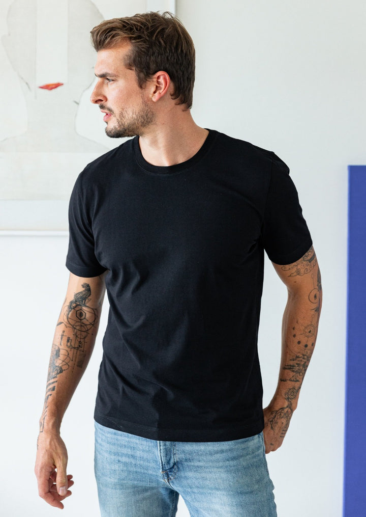 pánské tričko černé, men's black T-shirt
